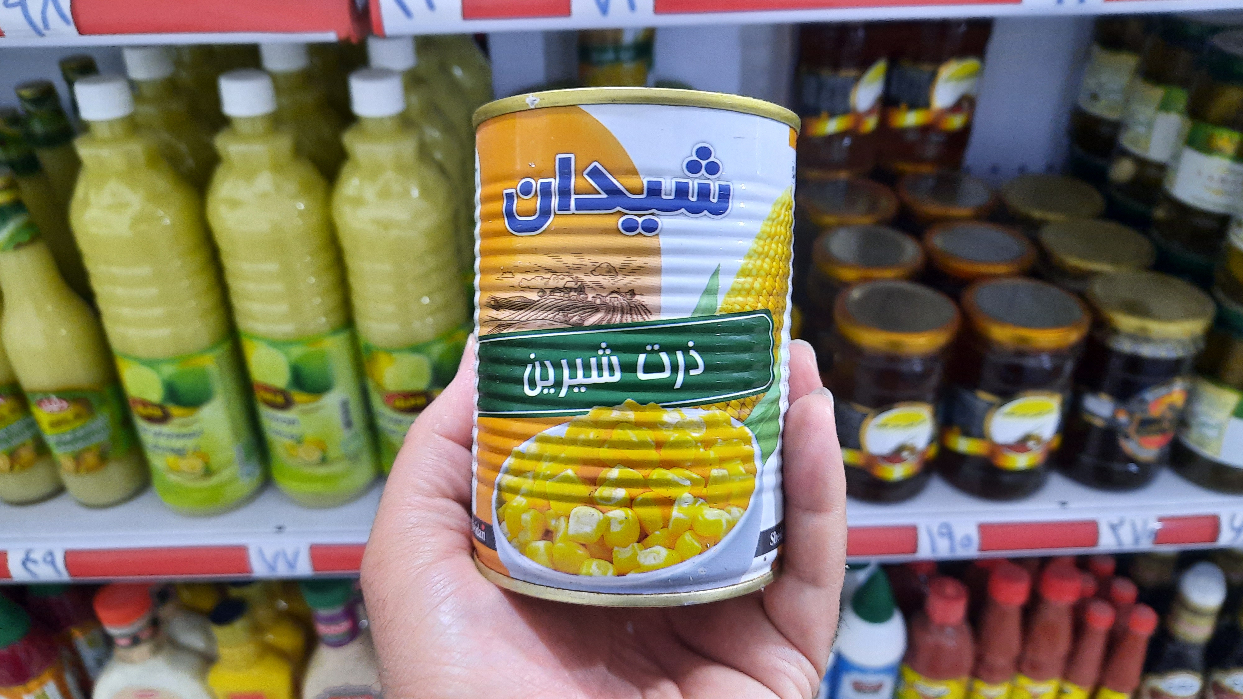 کنسرو ذرت شیرین شیدان ۳۸۰ گرم