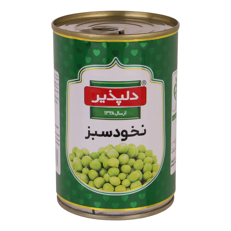 کنسرو نخود سبز دلپذیر ۴۲۰ گرم