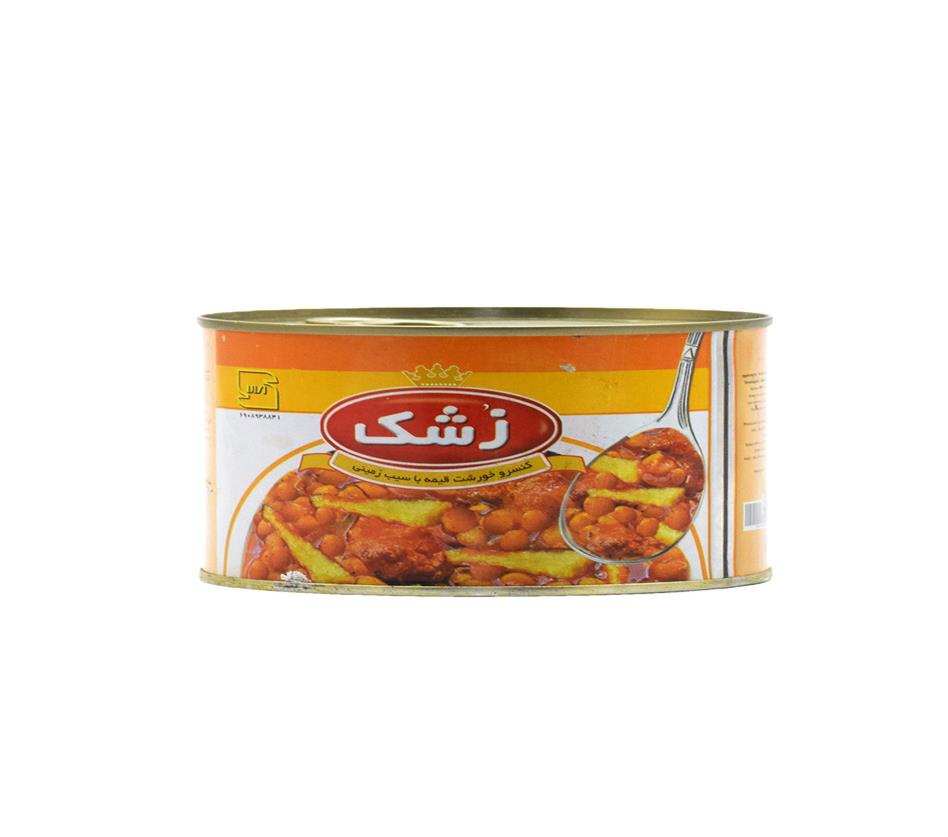 کنسرو خورشت قیمه با سیب زمینی زشک ۱۸۰ گرم